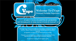 Desktop Screenshot of cvape.com